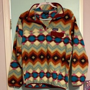 Patagonia Synchilla Aztec print